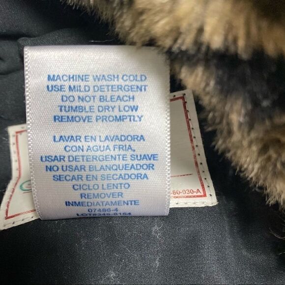 Okie Dokie Faux Leopard Print Hooded Coat - Picture 6 of 6